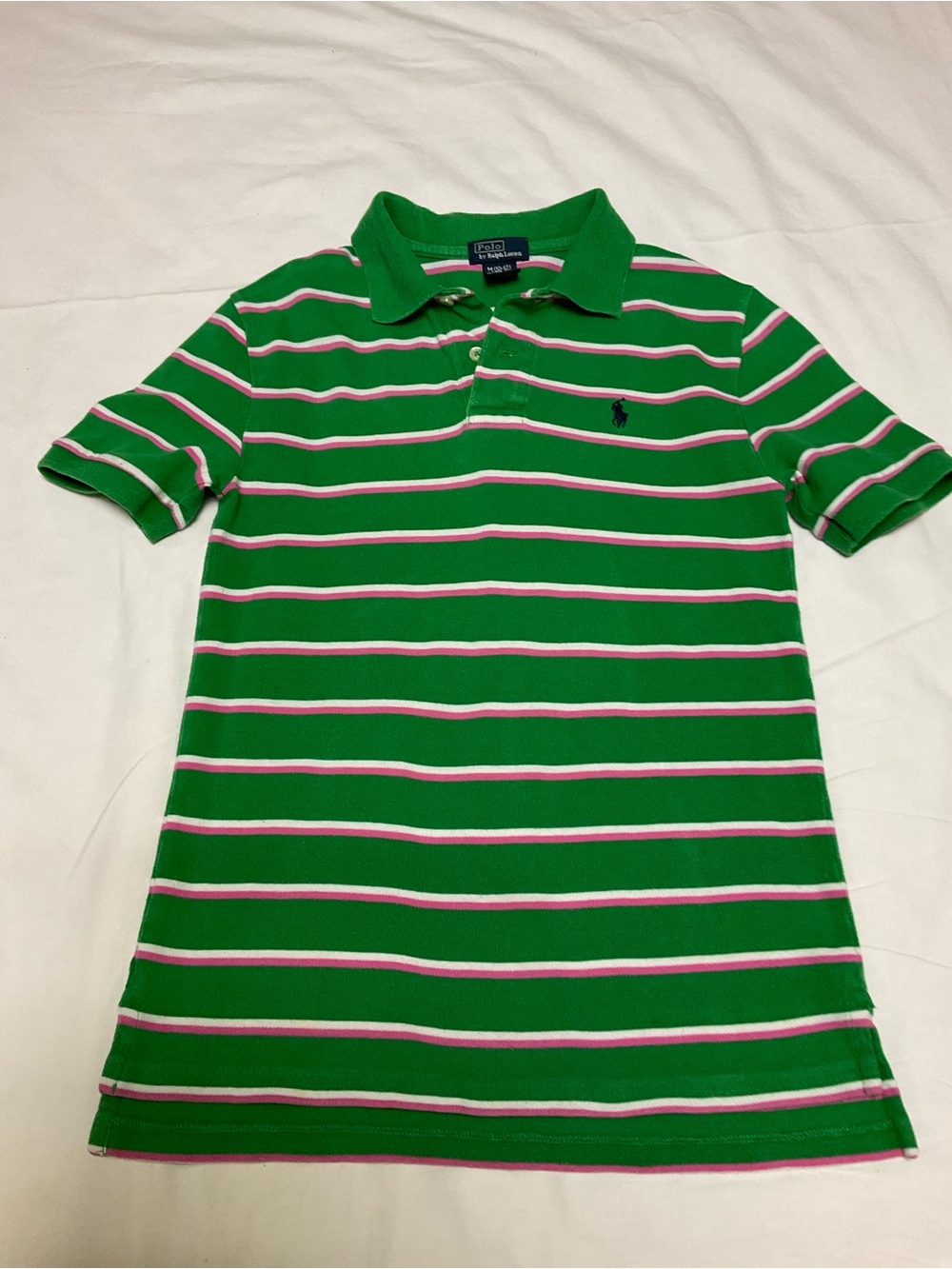 Polo Ralph Lauren Boys M 10-12 Striped Polo Shirt